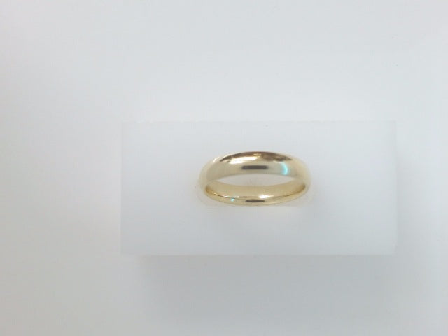 10k Yellow Gold Men's Wedding Ring 1.6g
