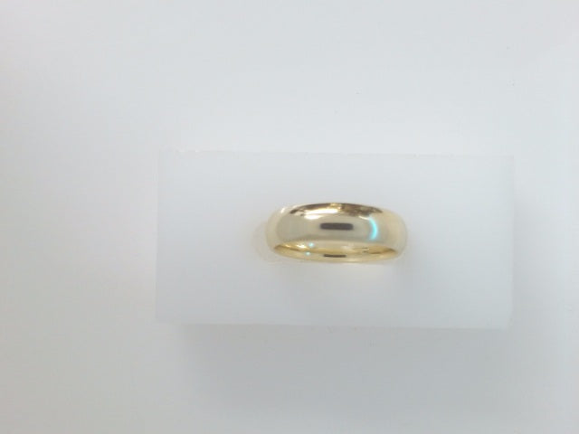10k Yellow Gold Men's Wedding Ring 1.8g