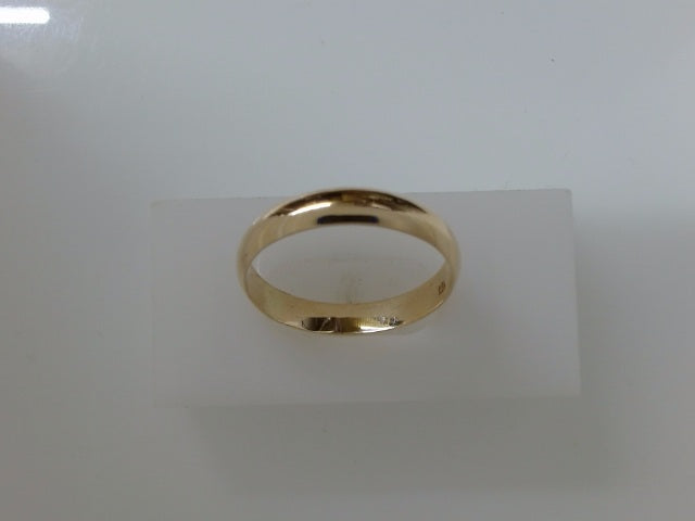 10k Yellow Gold Men's Wedding Ring 3.9g
