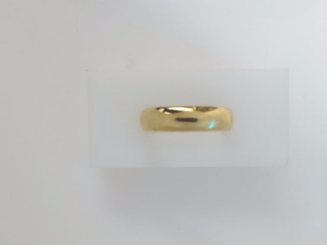 10k Yellow Gold Men's Wedding Ring 5.4g