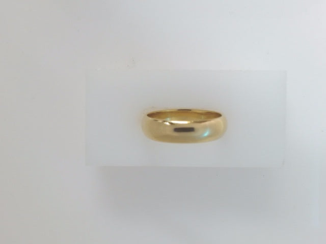 10k Yellow Gold Men's Wedding Ring 4.6g