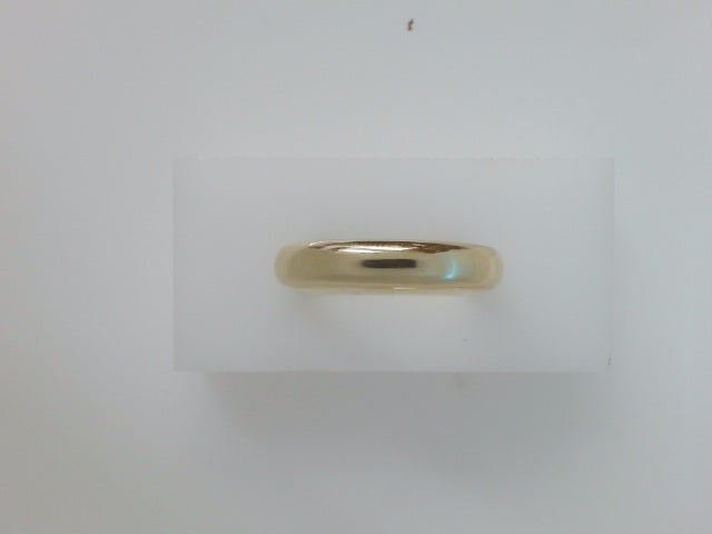 10k Yellow Gold Men's Wedding Ring 2.6g