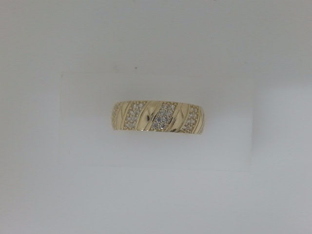 10k Yellow Gold Men's Wedding Ring 2.8g