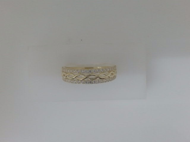 10k Yellow Gold Men's Wedding Ring 1.9g