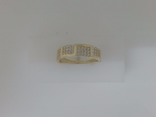 10k Yellow Gold Men's Wedding Ring 2.4g