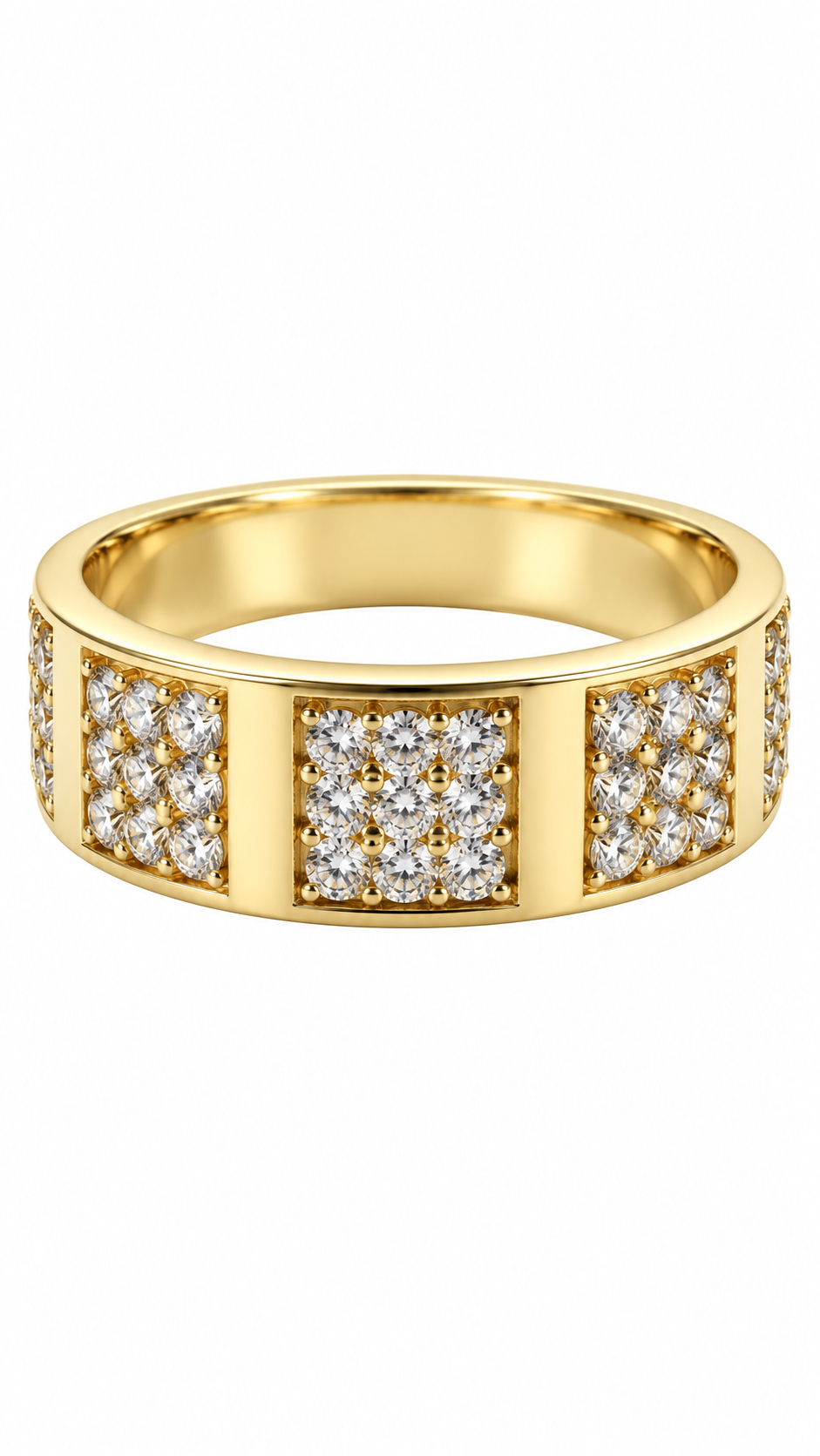 10 KT ANILLOS DE COMPROMISO DE HOMBRE