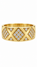 10 KT ANILLOS DE COMPROMISO DE HOMBRE