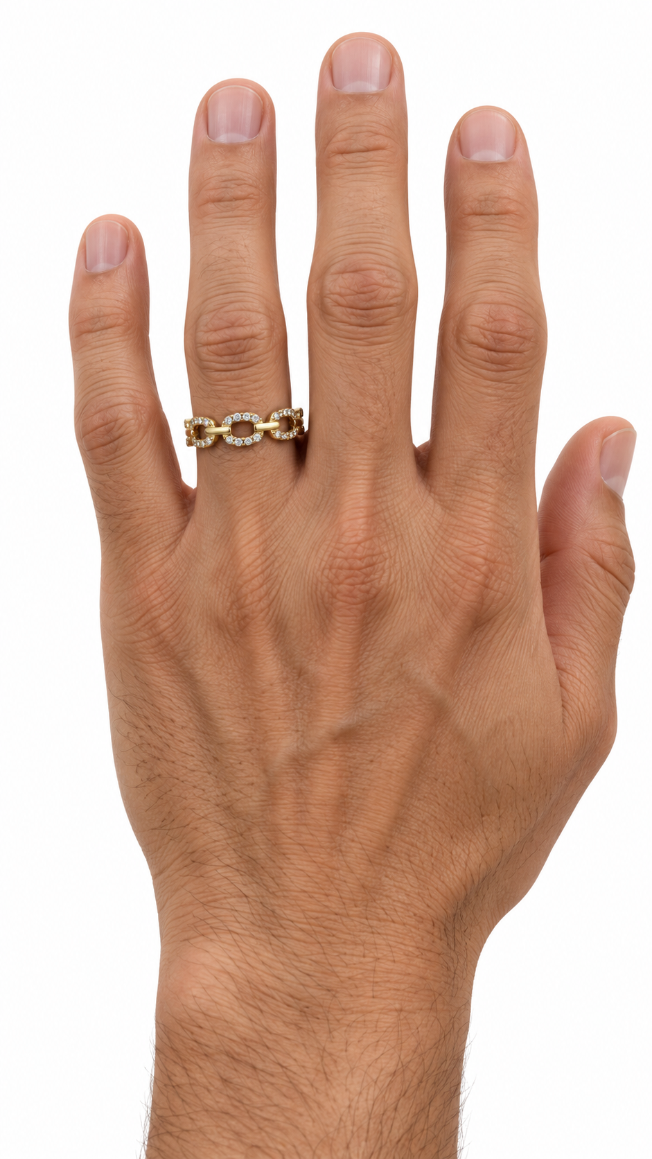 10 KT ANILLOS DE COMPROMISO DE HOMBRE
