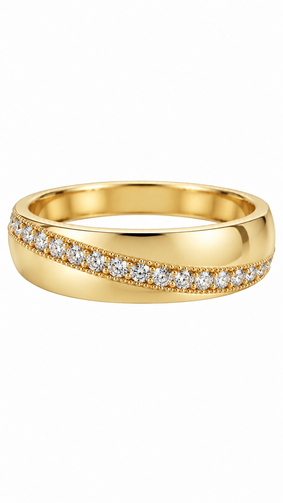 10 KT ANILLOS DE COMPROMISO DE HOMBRE