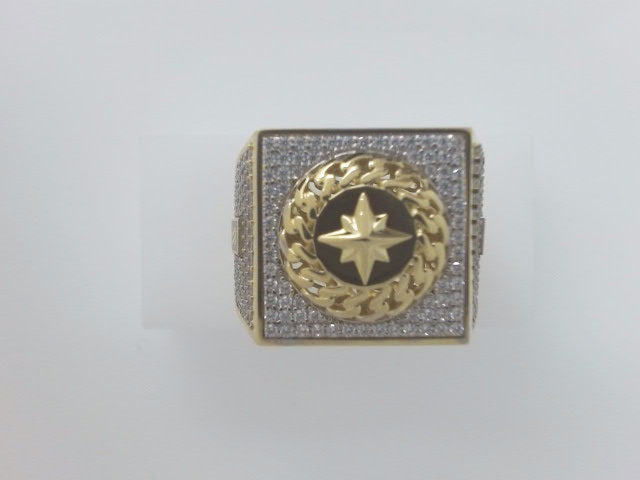 10k Yellow Gold Men's Ring 15.8g