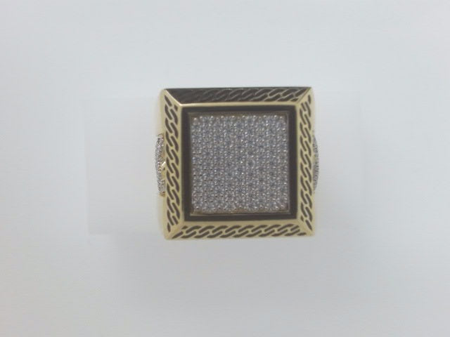 10k Yellow Gold Men's Ring 13g