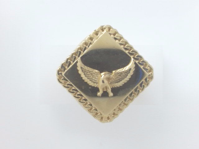 10k Yellow Gold Men's Ring 10.3g