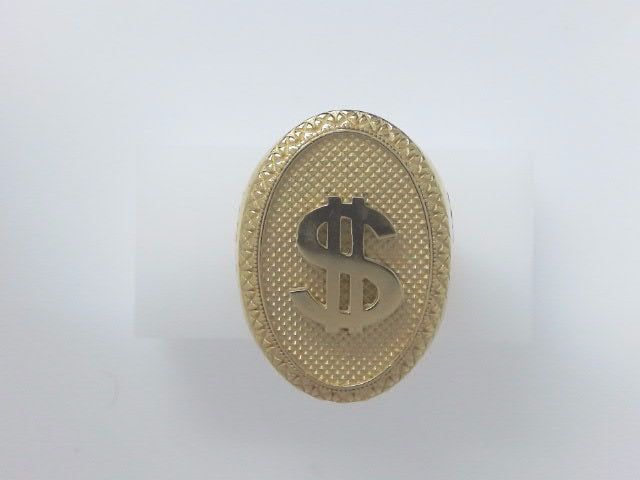 10k Yellow Gold Men's Ring 7.3g