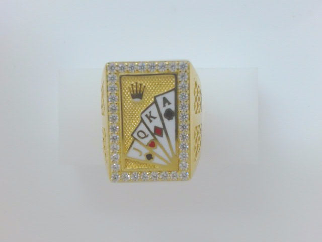 10k Yellow Gold Men's Ring 9.5g