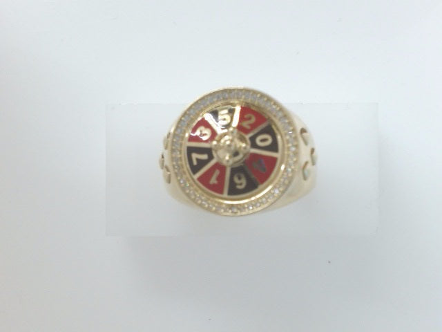 10k Yellow Gold Men's Ring 11.5g