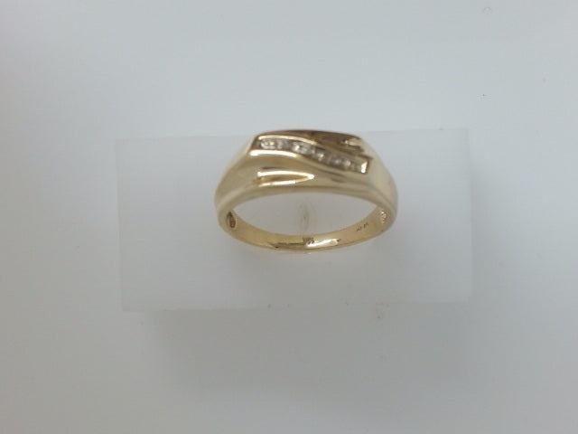 10k Yellow Gold Men's Ring 3.6g