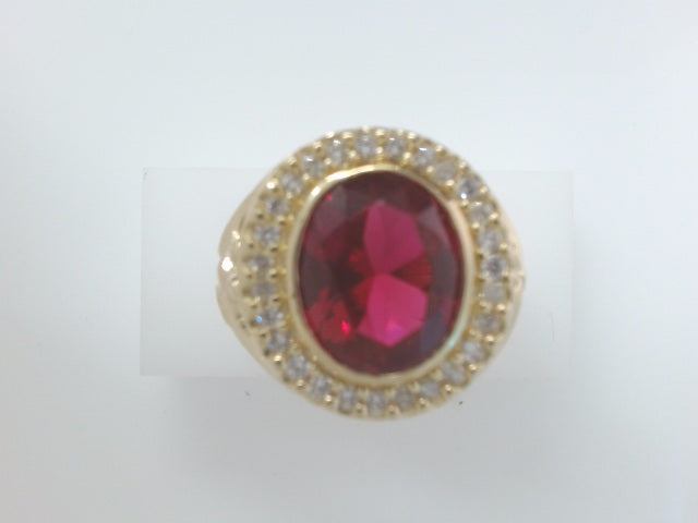 10k Yellow Gold Men's Ring 30.2g
