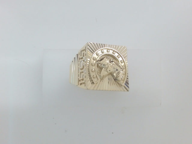 10k Yellow Gold Men's Ring 5.1g
