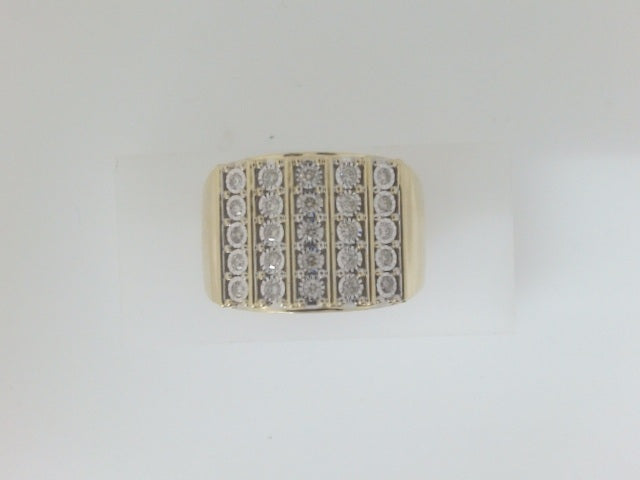10k Yellow Gold Men's Ring 9.1g