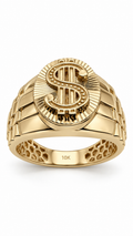 10 KT ANILLOS DE HOMBRE