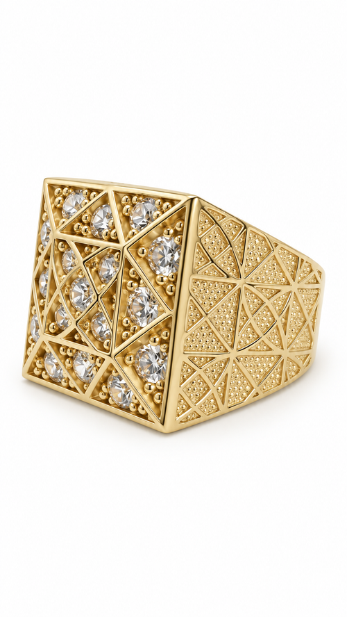 10 KT ANILLOS DE HOMBRE