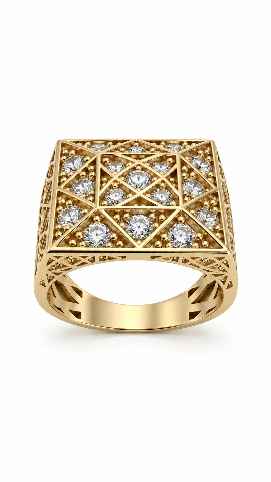 10 KT ANILLOS DE HOMBRE