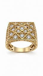 10 KT ANILLOS DE HOMBRE
