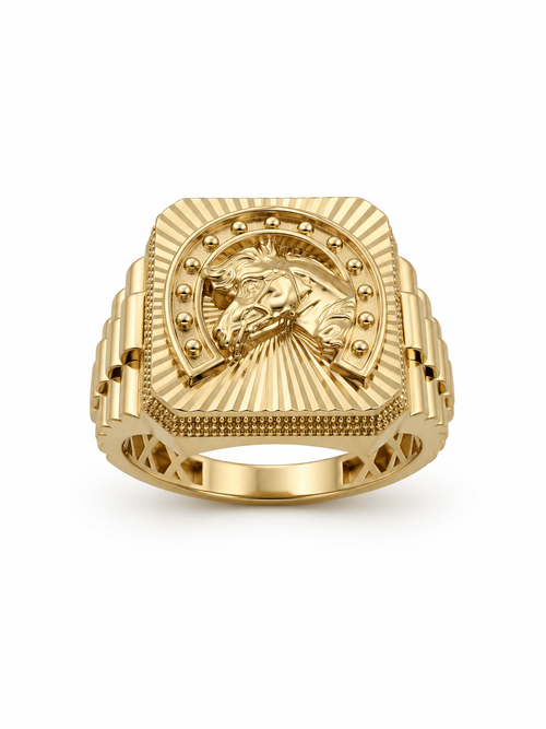 10 KT ANILLOS DE HOMBRE
