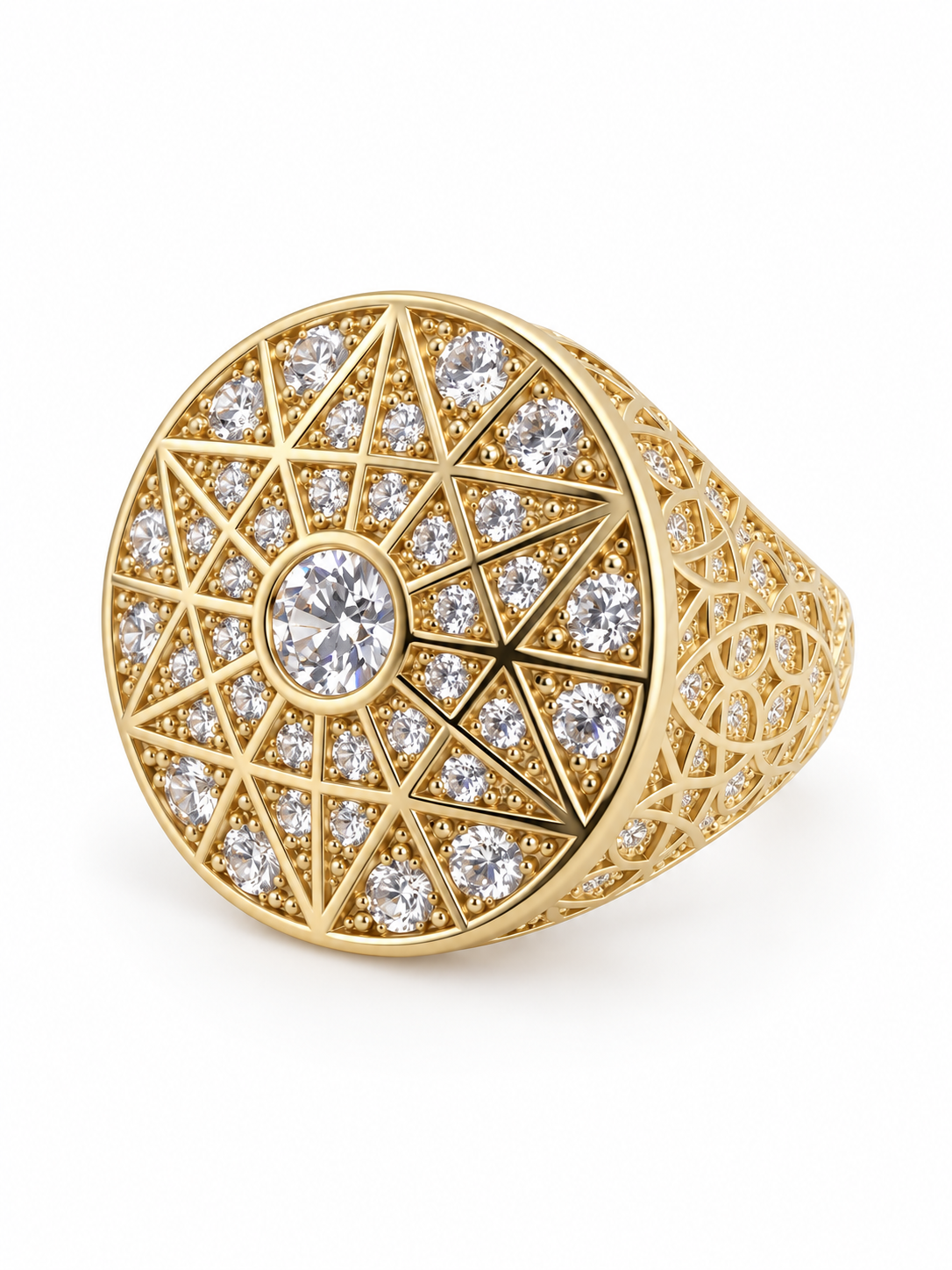 10 KT ANILLOS DE HOMBRE