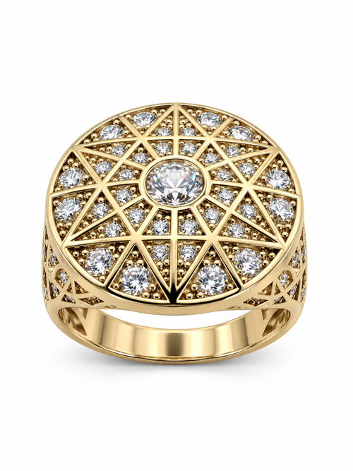 10 KT ANILLOS DE HOMBRE