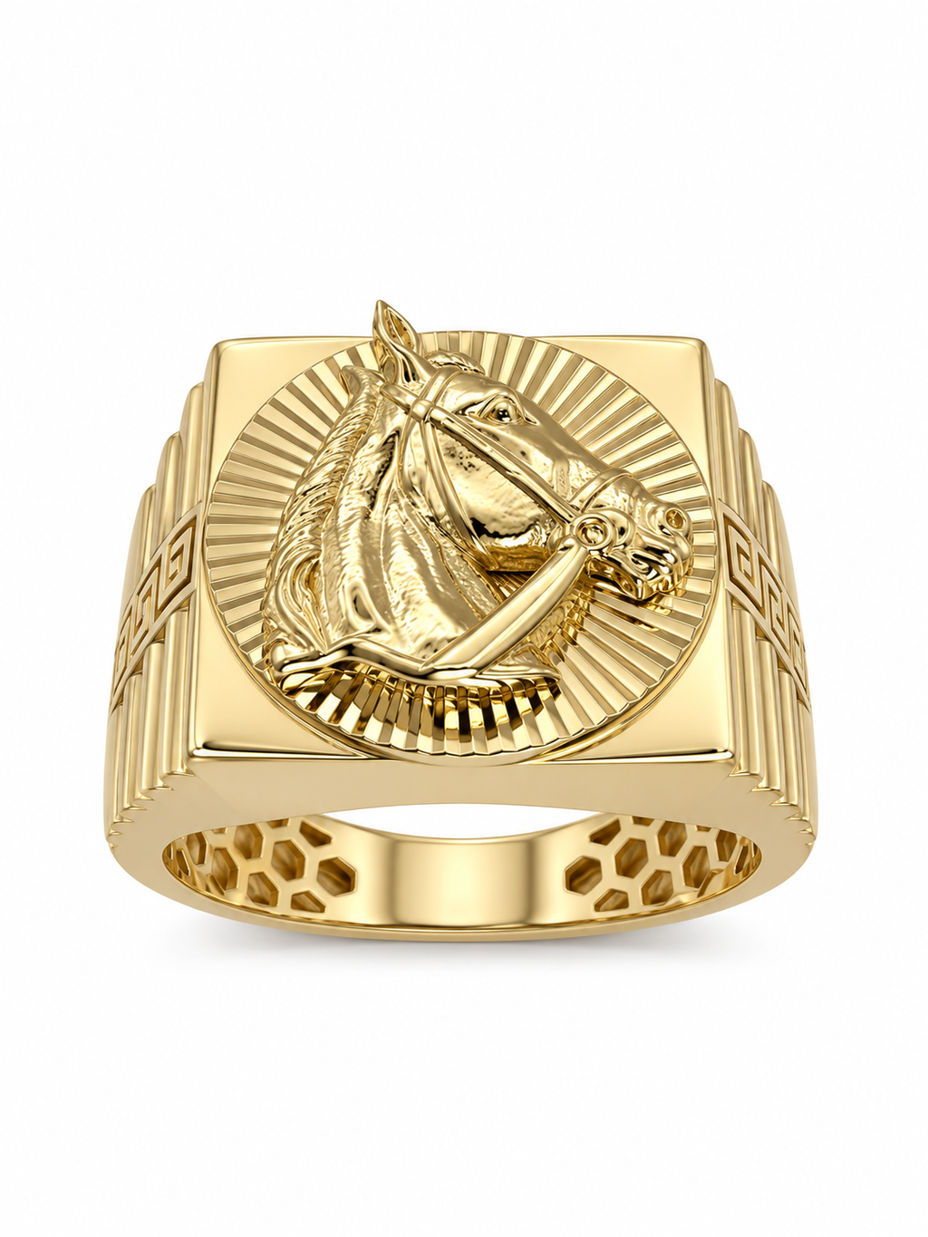 10 KT ANILLOS DE HOMBRE