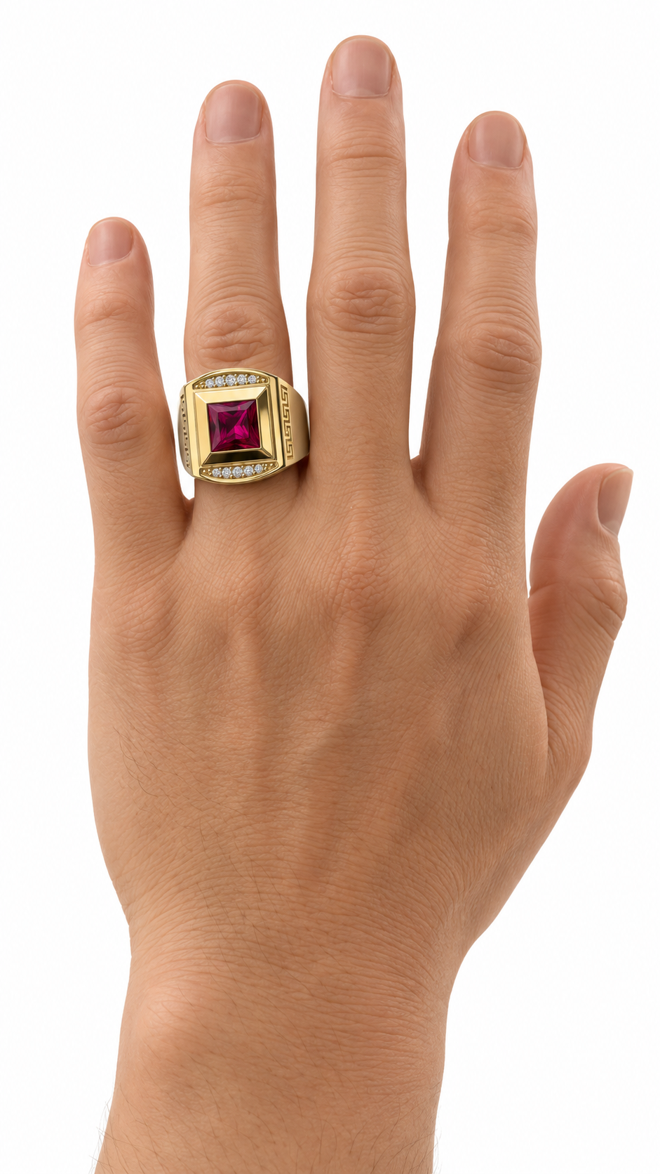 10 KT ANILLOS DE HOMBRE