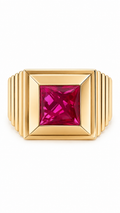 10 KT ANILLOS DE HOMBRE