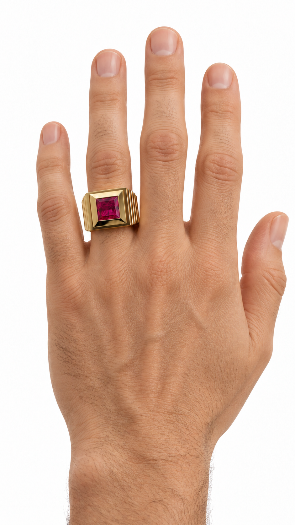 10 KT ANILLOS DE HOMBRE