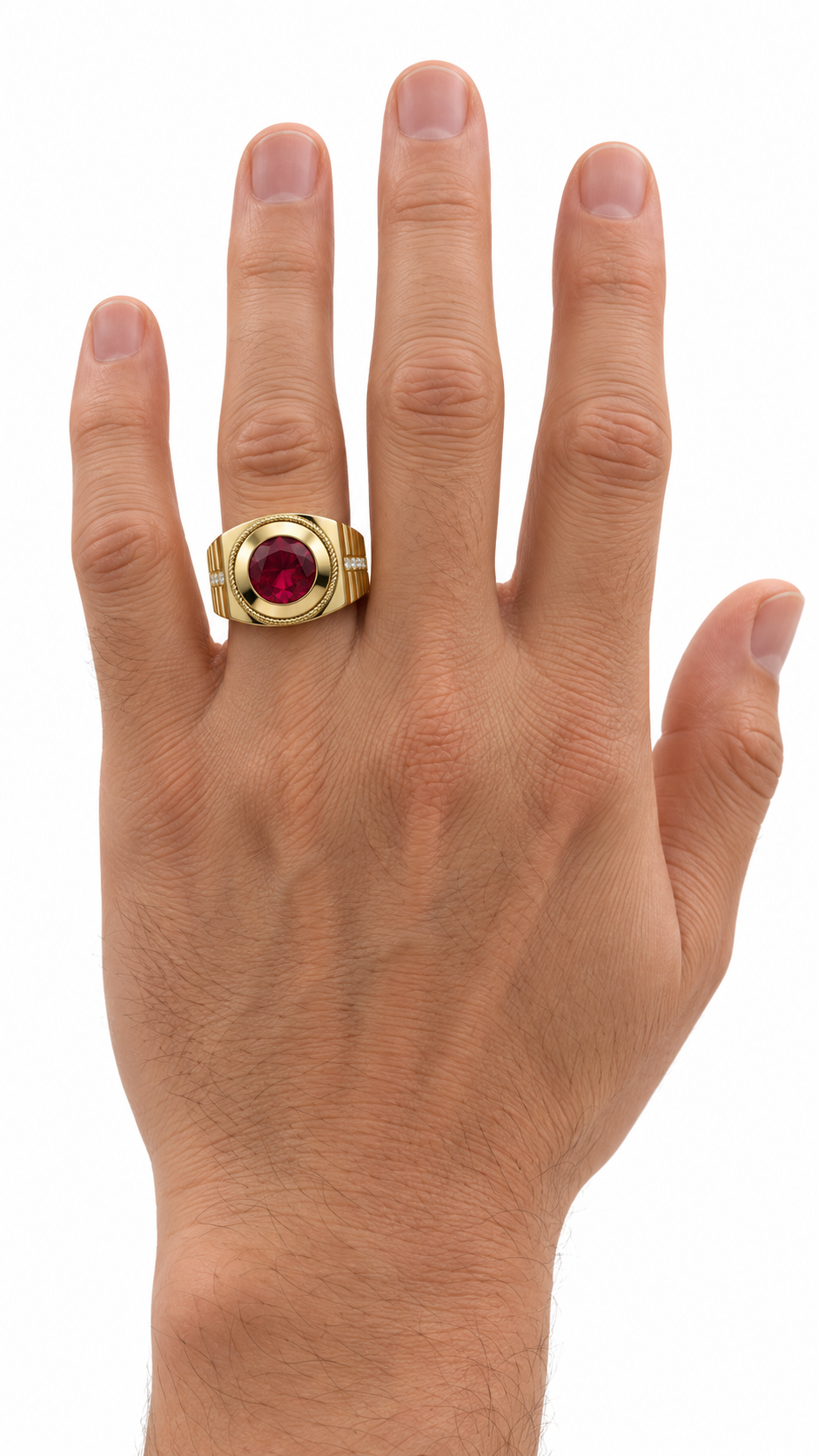 10 KT ANILLOS DE HOMBRE