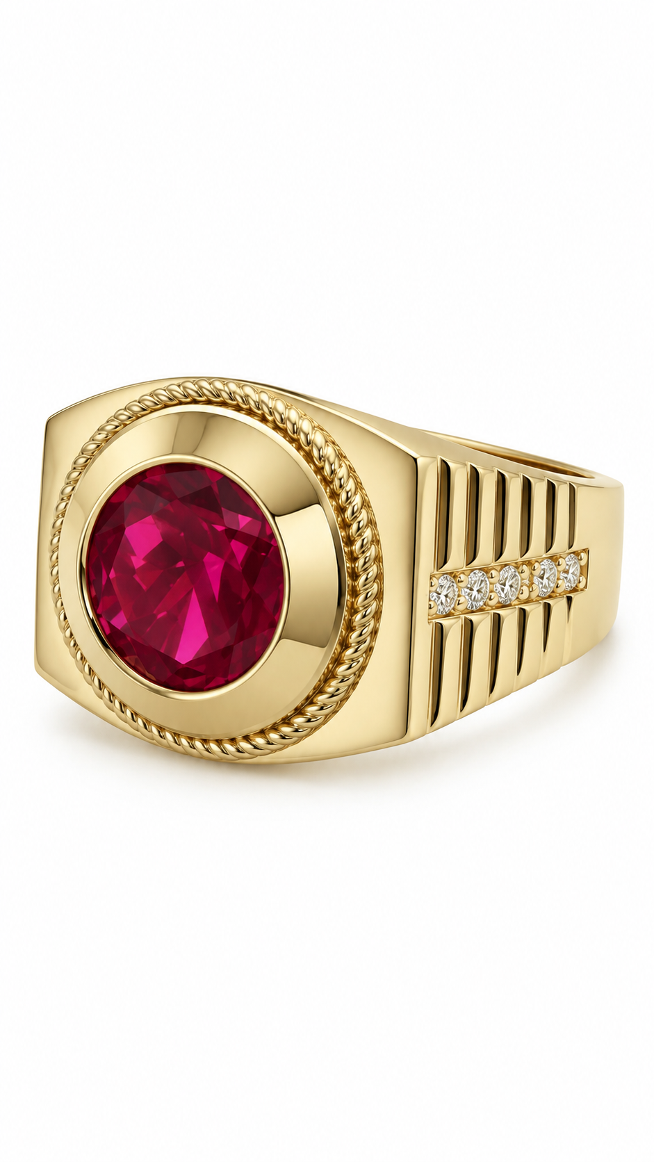 10 KT ANILLOS DE HOMBRE
