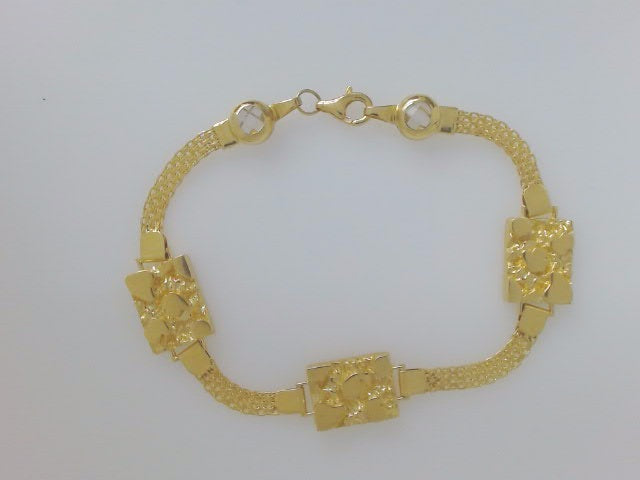 10k Yellow Gold Women's Bracelet 6.3g