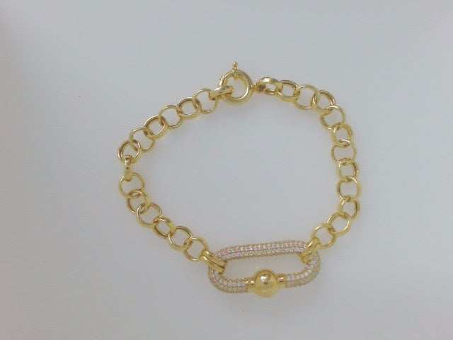 10k Yellow Gold Women's Bracelet 9.6g