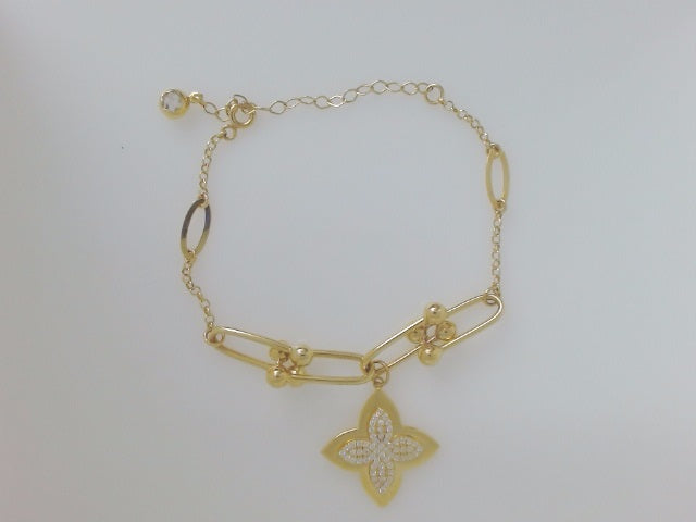 10k Yellow Gold Women's Bracelet 6.2g