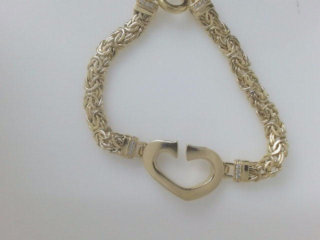 10k Yellow Gold Women's Bracelet 9.1g