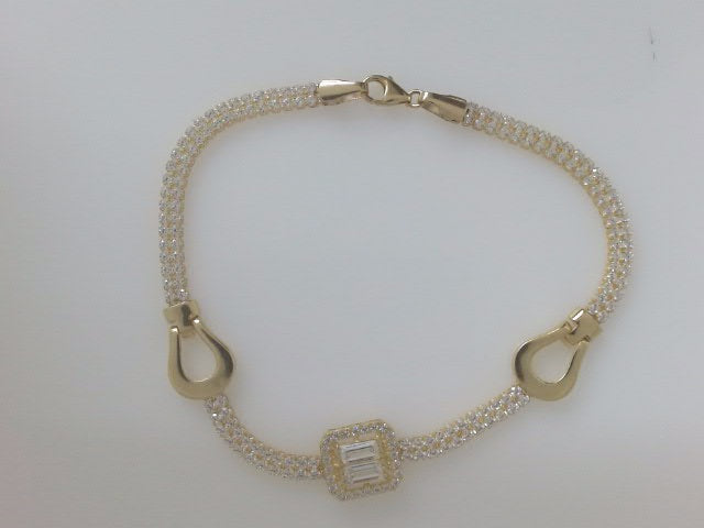 10k Yellow Gold Women's Bracelet 5.3g