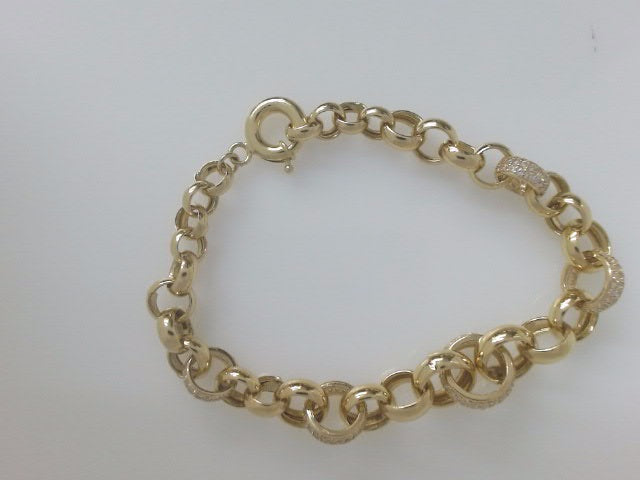 10k Yellow Gold Women's Bracelet 8.4g