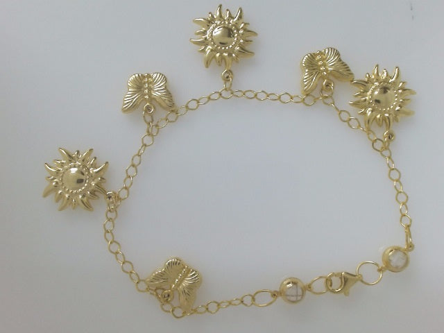 10k Yellow Gold Women's Bracelet 5.9g