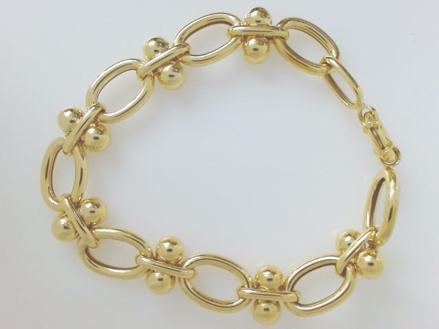 10k Yellow Gold Women's Bracelet 8.9g