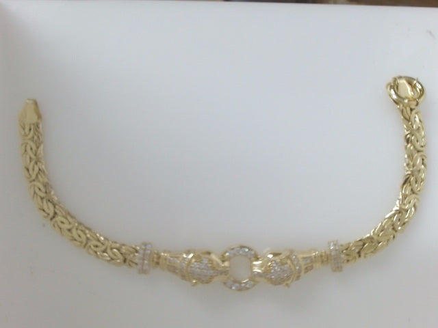 10k Yellow Gold Women's Bracelet 12g