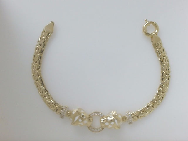 10k Yellow Gold Women's Bracelet 11.7g