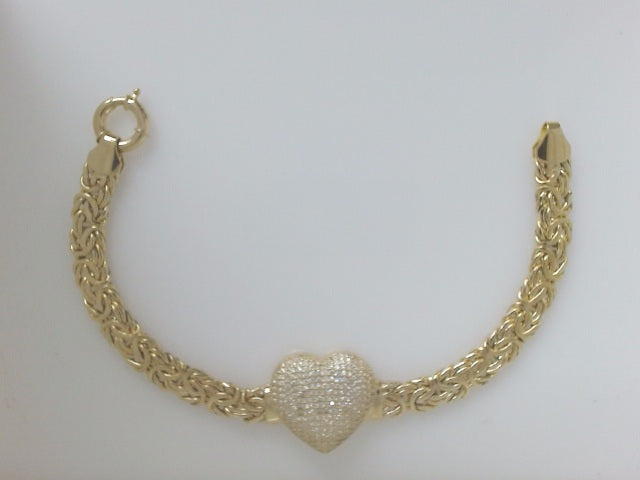10k Yellow Gold Women's Bracelet 10.7g