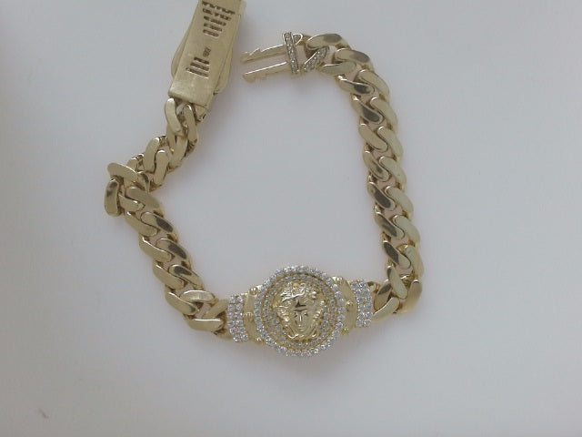 10k Yellow Gold Women's Bracelet 16.9g