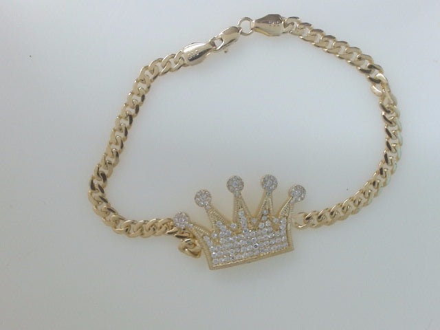 14k Yellow Gold Women's Bracelet 7.8g