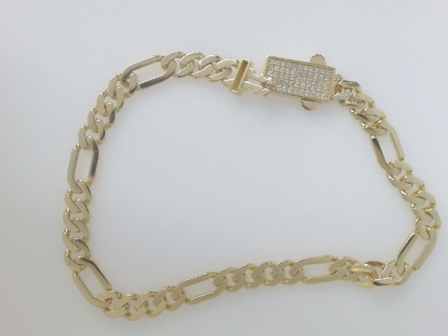 10k Yellow Gold Men's Bracelet 9.7g